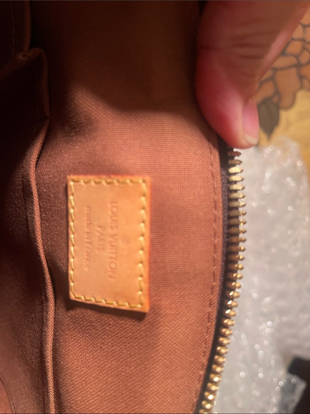 Louis Vuitton Brown Monogram Satchel with Natural Vachetta Trim - Picture 15 of 16